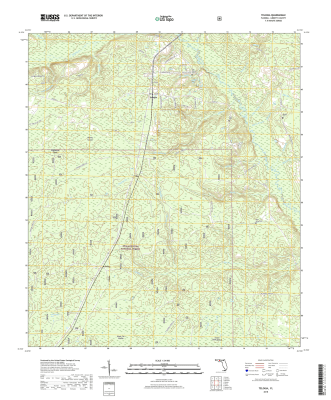 Telogia Florida - 24k Topo Map