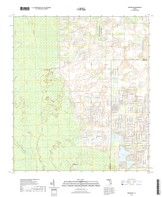 Tidewater Florida - 24k Topo Map