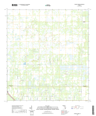 Tuckers Coner Florida - 24k Topo Map