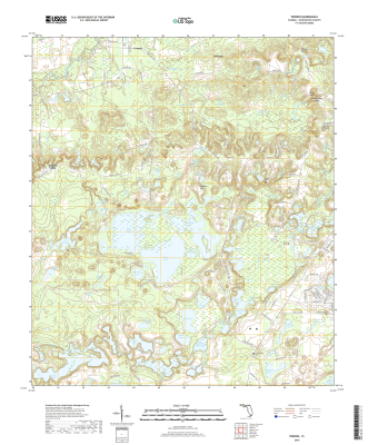 Vernon Florida - 24k Topo Map