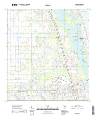 Vero Beach Florida - 24k Topo Map