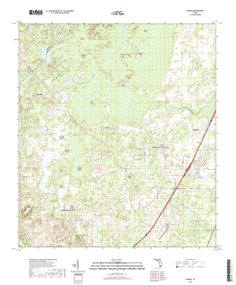Wahoo Florida - 24k Topo Map