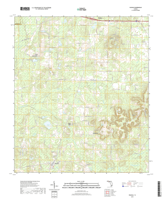Wausau Florida - 24k Topo Map