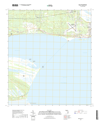 West Pass Florida - 24k Topo Map