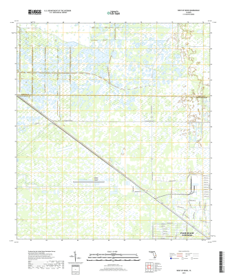 West of Rood Florida - 24k Topo Map