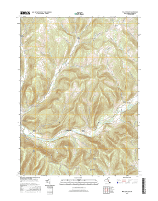 Walton East New York - 24k Topo Map
