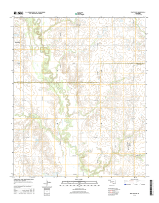 Walters NE Oklahoma  - 24k Topo Map