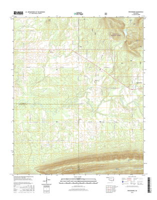 Whitesboro Oklahoma  - 24k Topo Map