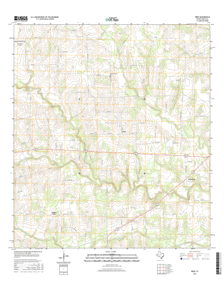 Wied Texas - 24k Topo Map