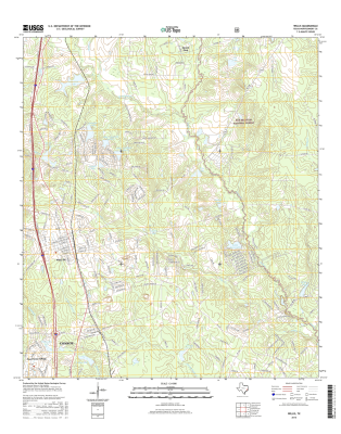 Willis Texas - 24k Topo Map