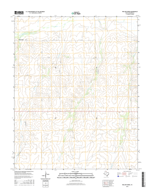 Willow Creek Texas - 24k Topo Map
