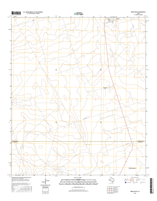 Wink South Texas - 24k Topo Map