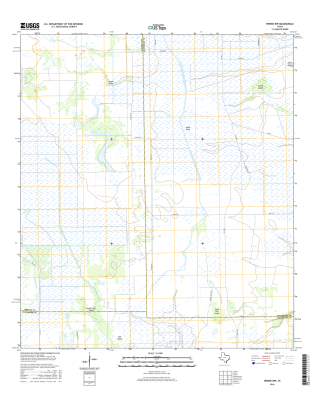 Winnie NW Texas - 24k Topo Map