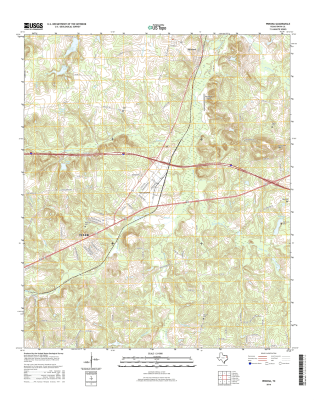 Winona Texas - 24k Topo Map