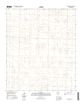 Wolfforth NW Texas - 24k Topo Map