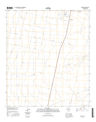 Worsham Texas - 24k Topo Map