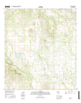 Yancey Texas - 24k Topo Map