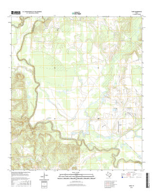 Yard Texas - 24k Topo Map