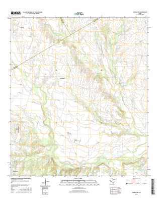 Yarrelton Texas - 24k Topo Map
