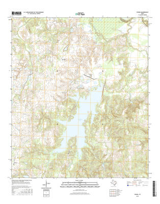 Young Texas - 24k Topo Map