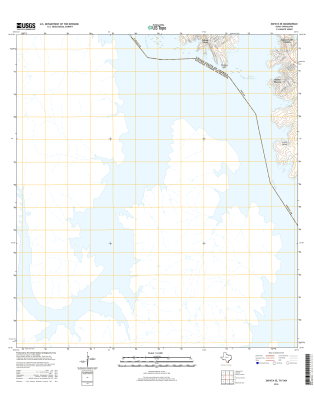 Zapata SE Texas - 24k Topo Map