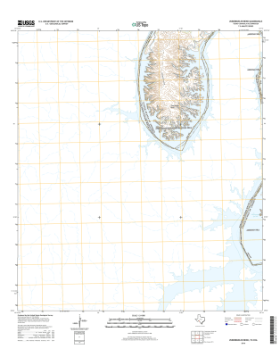Zuberbueler Bend Texas - 24k Topo Map