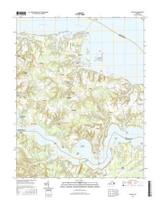 Wilton Virginia  - 24k Topo Map