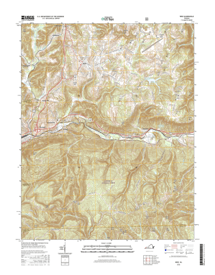 Wise Virginia  - 24k Topo Map