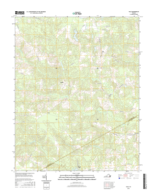 Yale Virginia  - 24k Topo Map