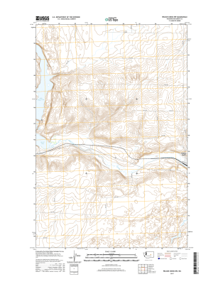 Wilson Creek NW Washington  - 24k Topo Map