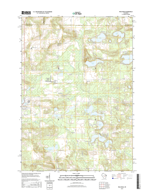 Wild Rose Winconsin  - 24k Topo Map
