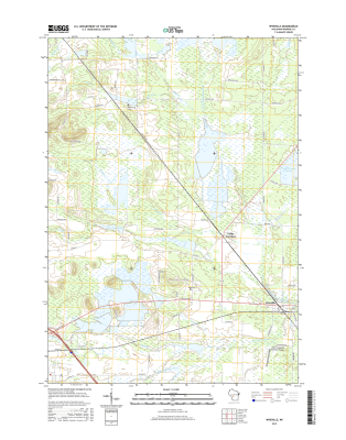 Wyeville Winconsin  - 24k Topo Map