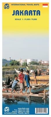 ITMB Jakarta & Greater Jakarta Map: City Centre, CBD, Airport & Rail