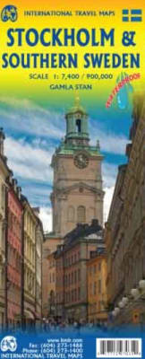 Stockholm City Street Map and Southern Sweden Road Map featuring Gothenburg, MalmÃ¶, and Stockholm city center.