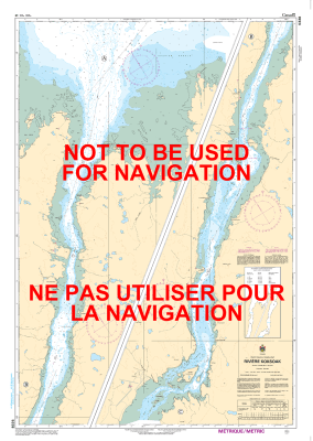 5338 - Riviere Koksoak Nautical Chart. Canadian Hydrographic Service (CHS)'s exceptional nautical charts and navigational products help ensure the safe navigation of Canada's waterways. These charts are the 'road maps' that guide mariners safely from port