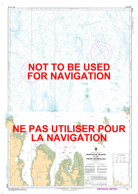 5375 - Qikirtaaluk Islands to Point Qirniraujaq - Canadian Hydrographic Service (CHS)'s exceptional nautical charts and navigational products help ensure the safe navigation of Canada's waterways. These charts are the 'road maps' that guide mariners safel