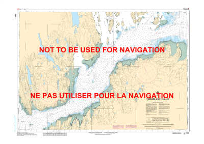 5468 - Passage aux Feuilles - Canadian Hydrographic Service (CHS)'s exceptional nautical charts and navigational products help ensure the safe navigation of Canada's waterways. These charts are the 'road maps' that guide mariners safely from port to port.
