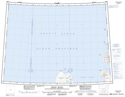 560B - PERLEY ISLAND - Topographic Map