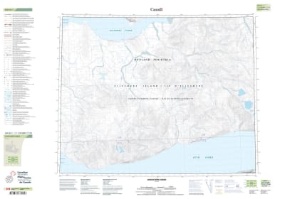 560D01 - LINDSTR�M CREEK - Topographic Map