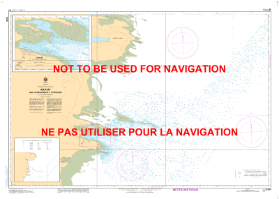 5641 - Arviat and Approaches - Canadian Hydrographic Service (CHS)'s exceptional nautical charts and navigational products help ensure the safe navigation of Canada's waterways. These charts are the 'road maps' that guide mariners safely from port to port
