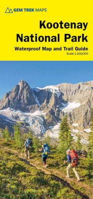 Kootenay National Park Trail Map & Guide - Gem Trek. This map covers all of Kootenay National Park, from Castle Mountain Junction south through Radium to Windermere. All the official hiking and mountain biking trails in Kootenay National Park are shown on