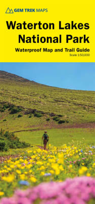 Waterton Lakes National Park Trail Map & Guide - Gem Trek. The Waterton Lakes National Park map is one of our most popular trail map-guides for the Canadian Rockies. This fourth edition is relief shaded and printed on waterproof material. The map covers a