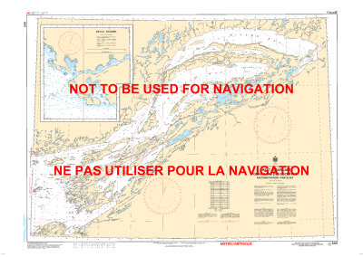 6341 - Great Slave Lake - Eastern Portion - Canadian Hydrographic Service (CHS)'s exceptional nautical charts and navigational products help ensure the safe navigation of Canada's waterways. These charts are the 'road maps' that guide mariners safely from