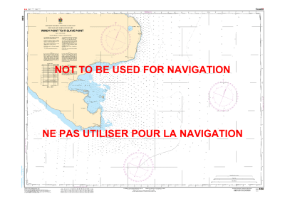 6360 - Windy Point to Slave Point - Canadian Hydrographic Service (CHS)'s exceptional nautical charts and navigational products help ensure the safe navigation of Canada's waterways. These charts are the 'road maps' that guide mariners safely from port to
