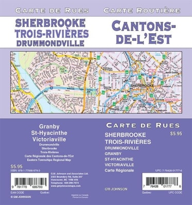 The Sherbrooke and Trois Rivieres Street Map is a comprehensive and detailed geographical representation that encompasses not only these cities but also extends its coverage to include other significant urban centers such as Granby, St-Hyacinthe, Victoria