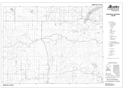 72E03R Alberta Resource Access Map