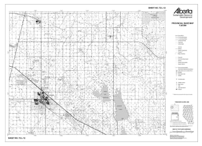 72L12R Alberta Resource Access Map