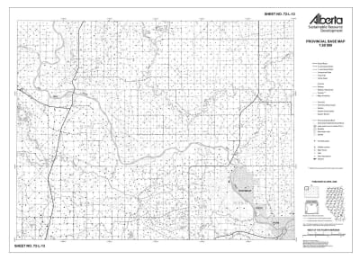 72L13R Alberta Resource Access Map