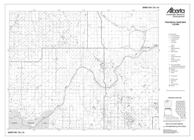 72L14R Alberta Resource Access Map