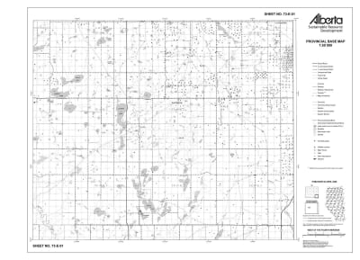 73E01R Alberta Resource Access Map